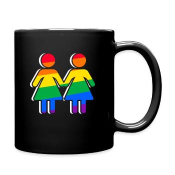 Orgueil - Mug uni - noir - Droite