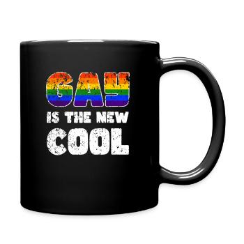 Fierté LGBTQ. Déclaration - Mug uni - noir - Droite