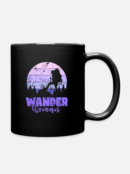 Wander Women in Nature - Mug uni - noir