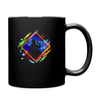 Jazz Musik Improvisation Festival - Tasse einfarbig - Schwarz - Rechts