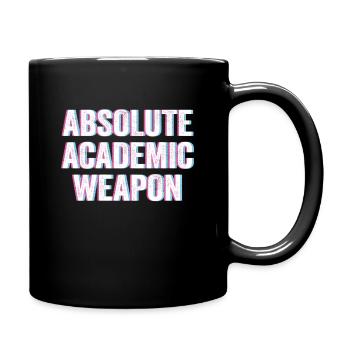 Arme académique absolue des étudiants - Mug uni - noir - Droite