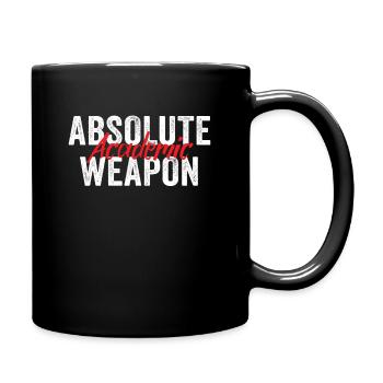 Arme académique absolue des étudiants - Mug uni - noir - Droite