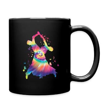 Ballroom Dance Viennese Waltz - Full Colour Mug - black - Right