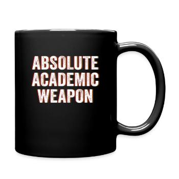 Arme académique absolue des étudiants - Mug uni - noir - Droite