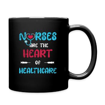 National Nurses' Day. - Full Colour Mug - black - Right