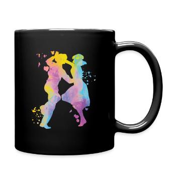 Danse Swing 60s Boogie Woogie - Mug uni - noir - Droite