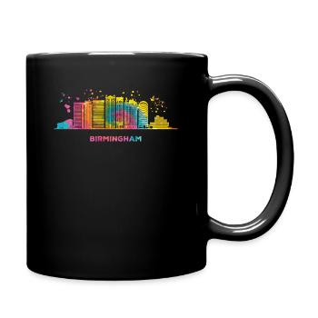 Birminghamer Skyline Birmingham - Mug uni - noir - Droite
