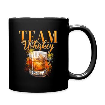 Équipe Whisky Hen Party Barman - Mug uni - noir - Droite