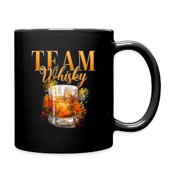 Équipe Whisky Hen Party Barman - Mug uni - noir - Droite