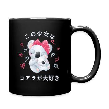 Koala Love Mama Koala Ours - Mug uni - noir - Droite