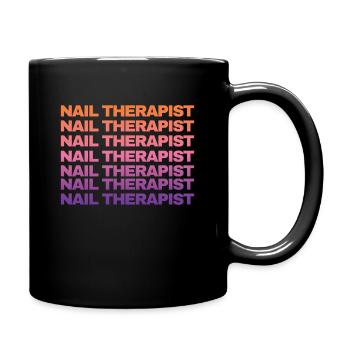 Thérapeute des ongles Drôle Nail Art Nail Tech - Mug uni - noir - Droite