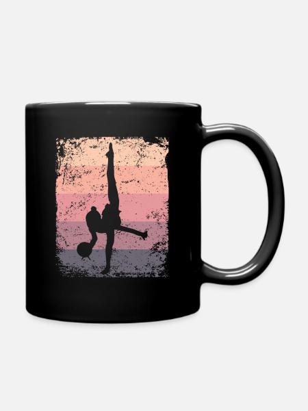Gym Ball Gymnastique Rétro Rythmique - Mug uni - noir