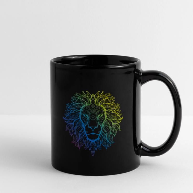 Leo Mandala Boho Mug uni