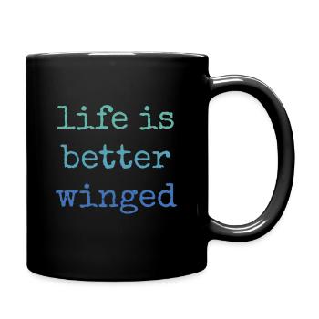 Wing Foil Wingsurf Foil Wing - Mug uni - noir - Droite