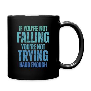 Wing Foil Wingsurf Foil Wing - Mug uni - noir - Droite