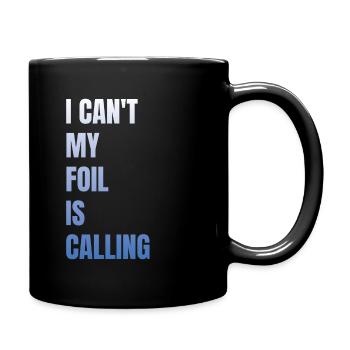 Wing Foil Wingsurfing Foil Wing - Full Colour Mug - black - Right