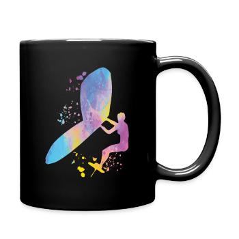 Wing Foil Wingsurfing Woman Foil Wing - Mug uni - noir - Droite