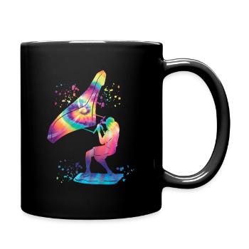 Wing Foil Wingsurfing Man Foil Wing - Mug uni - noir - Droite