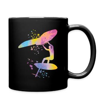 Wing Foil Wingsurfing Man Foil Wing - Mug uni - noir - Droite