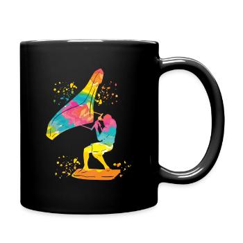 Wing Foil Wingsurfing Man Foil Wing - Mug uni - noir - Droite
