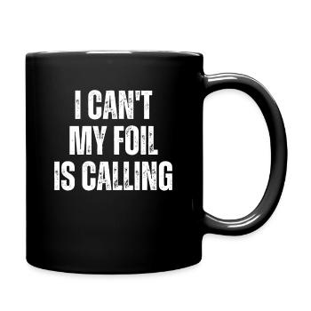 Wing Foil Wingsurfing Foil Wing - Full Colour Mug - black - Right