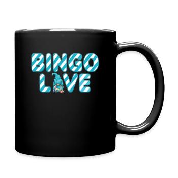 Bingo Love Women Men Funny Bingo - Full Colour Mug - black - Right