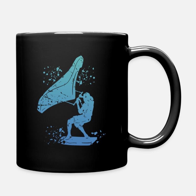 Wing Foil Wingsurfing Man Foil Wing - Mug uni - noir