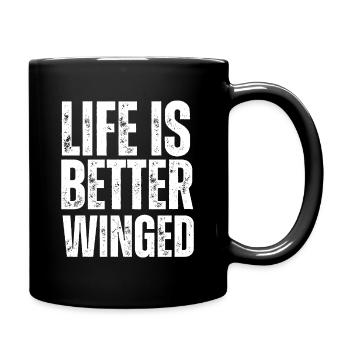 Wing Foil Wingsurf Foil Wing - Mug uni - noir - Droite
