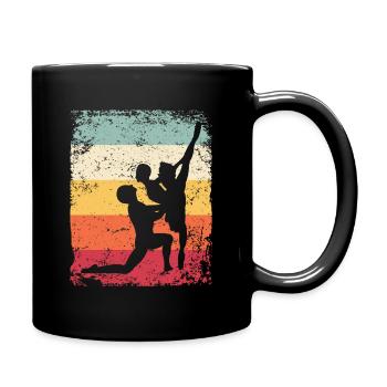 Ballet Dance Couple Ballerine Vintage - Mug uni - noir - Droite