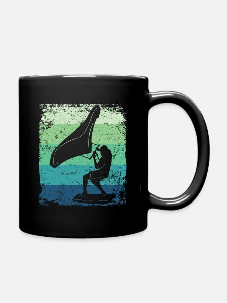 Wing Foil Wingsurf Retro Foil Wings - Mug uni - noir