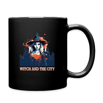 Spooky mood of Halloween - Full Colour Mug - black - Right