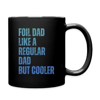 Foil Dad Wing Foil Wingsurfing Foil Wing - Tasse einfarbig - Schwarz - Rechts
