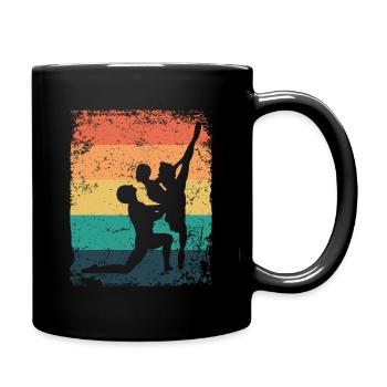 Ballet Dance Couple Ballerine Vintage - Mug uni - noir - Droite