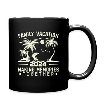 Vacances d’été en famille Créer des souvenirs - Mug uni - noir - Droite