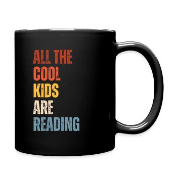 Alle Coolen Kids Lesen Lehrer - Tasse einfarbig - Schwarz - Rechts