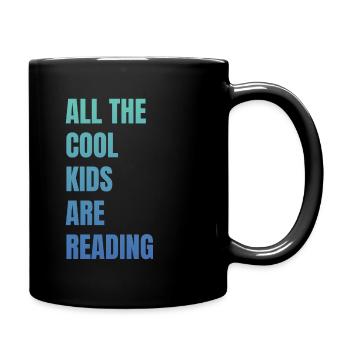 Alle Coolen Kids Lesen Lehrer - Tasse einfarbig - Schwarz - Rechts