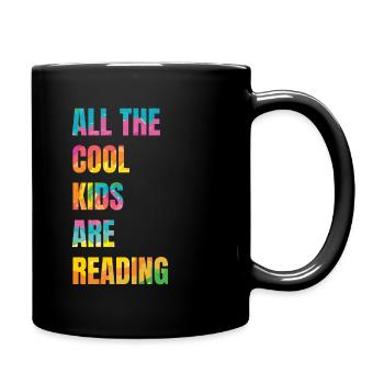 Alle Coolen Kids Lesen Lehrer - Tasse einfarbig - Schwarz - Rechts