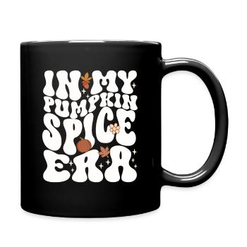Groovy à l’époque de mes épices à la citrouille - Mug uni - noir - Droite