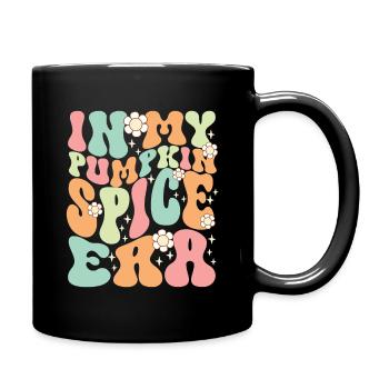 Groovy à l’époque de mes épices à la citrouille - Mug uni - noir - Droite