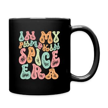 Groovy à l’époque de mes épices à la citrouille - Mug uni - noir - Droite