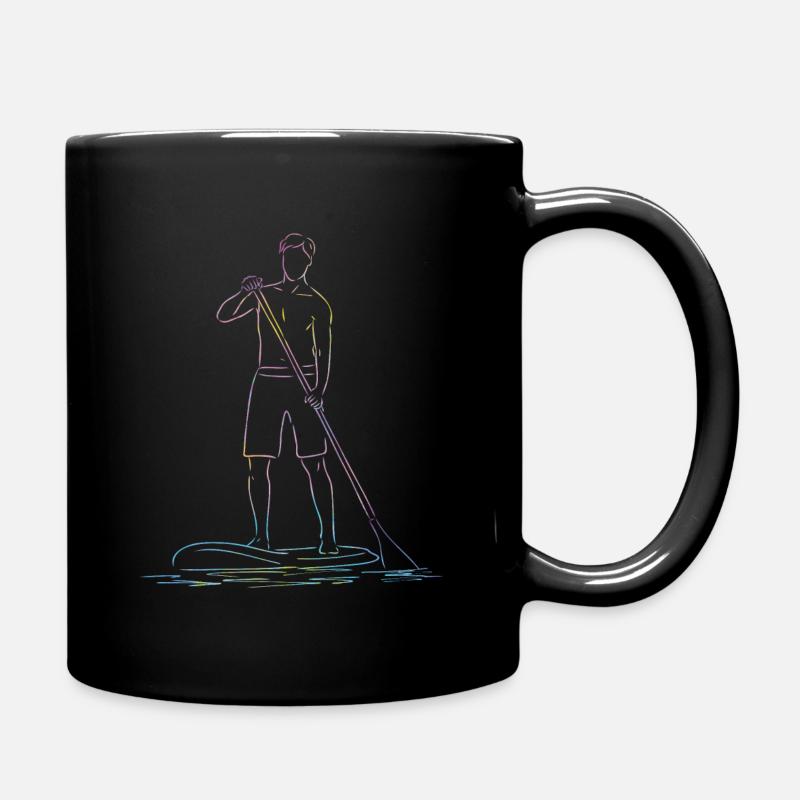 Stand Up Paddle Stand Up Board Sup - Mug uni - noir