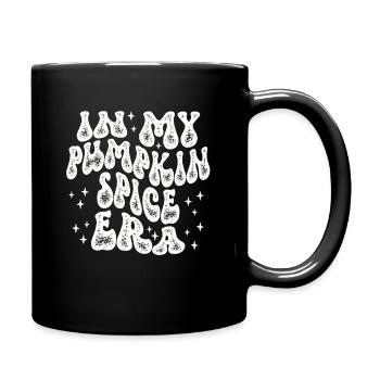 Groovy à l’époque de mes épices à la citrouille - Mug uni - noir - Droite
