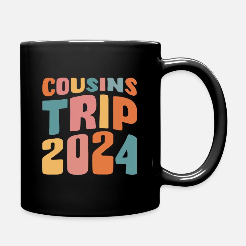 Voyage des cousins 2024 (Garantie du prix le plus bas) - Mug uni - noir