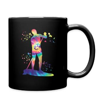Stand Up Paddling Stand Up Board Sup - Full Colour Mug - black - Right