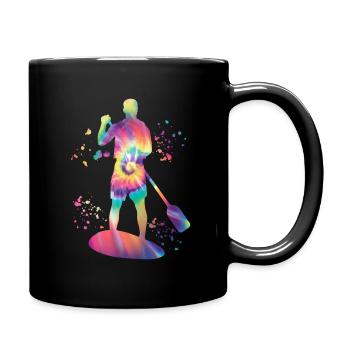 Stand Up Paddling Stand Up Board Sup - Full Colour Mug - black - Right