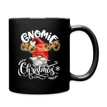 Xmas Gnomies Gnomie Christmas Christmas Gnome - Full Colour Mug - black - Right