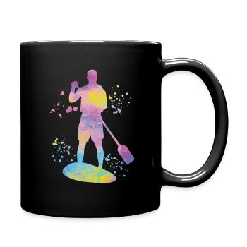 Stand Up Paddling Stand Up Board Sup - Full Colour Mug - black - Right