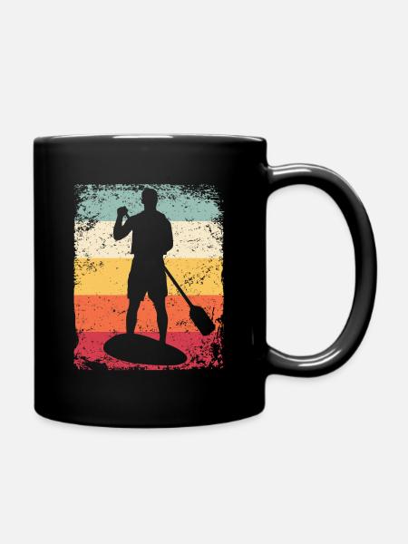 Stand Up Paddle Stand Up Board Sup - Mug uni - noir