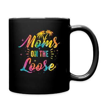 Mamans Sur Le Voyage Des Copines En Liberté - Mug uni - noir - Droite