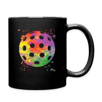 Pickleball Colorsplash Wiffleball Club - Mug uni - noir - Droite